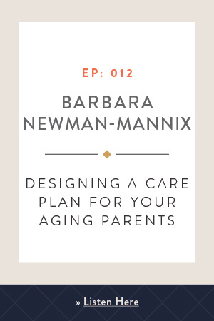 Designing a care plan for you aging parents