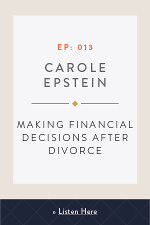 Making financial decisions after divorce