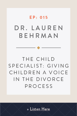 The child specialist: Giving children a voice in the divorce process