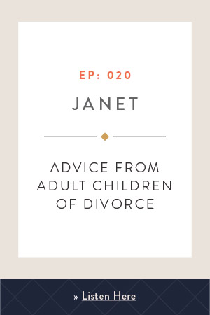 Advice from adult children of divorce