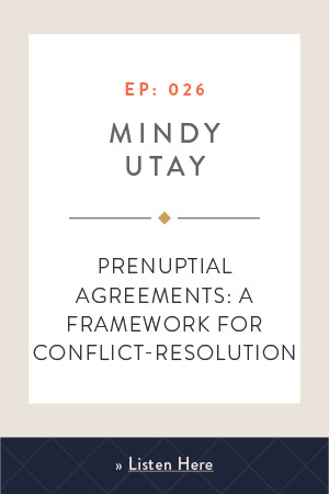Prenuptual agreements for conflict resolution