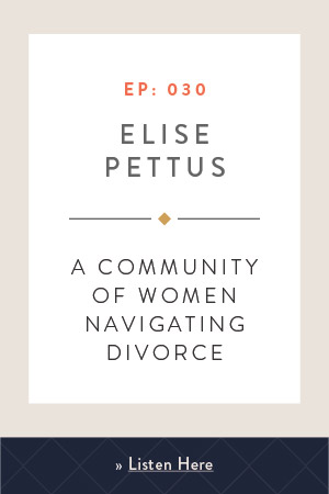 A community of women navigating divorce